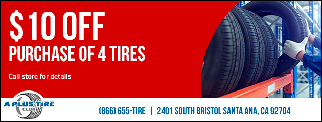 Purchase of 4 tires